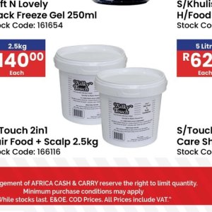   at Africa Cash and Carry