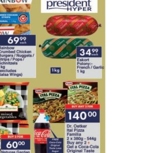 Garlic at President Hyper