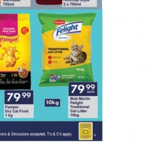 Cat litter at President Hyper