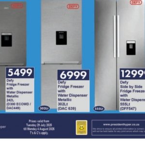 Refrigerator at President Hyper