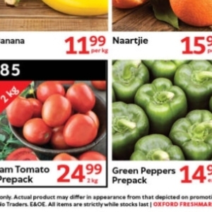 Peppers at Oxford freshmarket