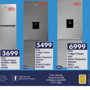 Refrigerator at President Hyper