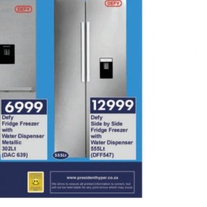 Refrigerator at President Hyper