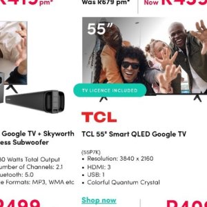 TV set at Teljoy