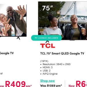 TV set at Teljoy