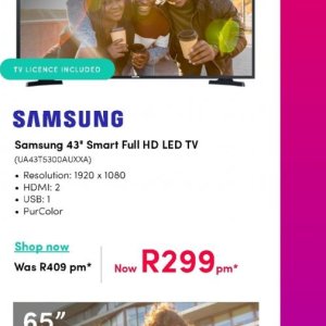 TV set at Teljoy