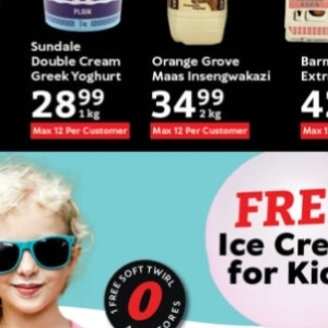 Ice cream at Oxford freshmarket