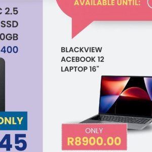 Laptop at Matrix Warehouse
