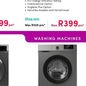 Washing machine at Teljoy