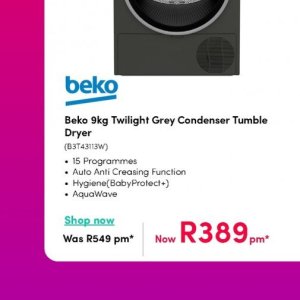 Dryer beko  at Teljoy