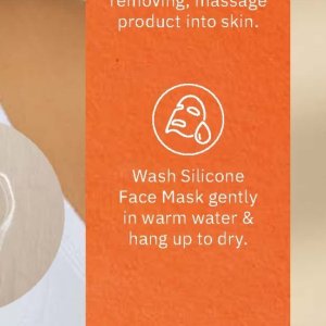 Face mask at Justine