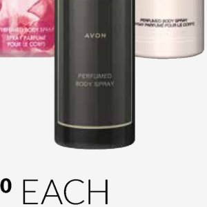 Body spray at AVON
