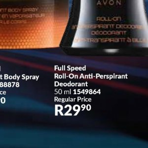 Deodorant at AVON