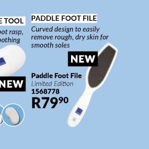 Foot file at AVON