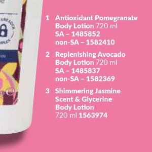Body lotion at AVON