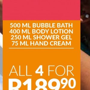 Shower gel at AVON