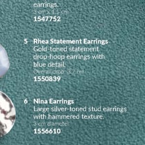 Earrings at AVON