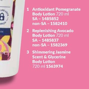 Body lotion at AVON