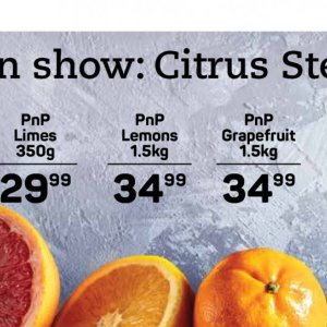 Lemons at Pick n Pay Hyper