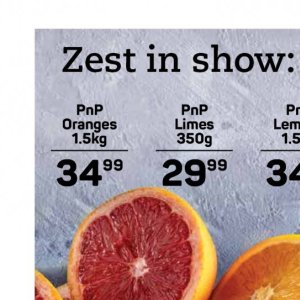Oranges at Pick n Pay Hyper