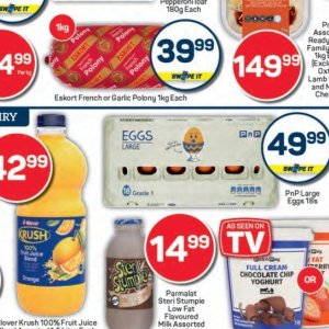 Eggs at Pick n Pay Hyper