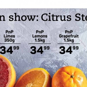 Lemons at Pick n Pay Hyper