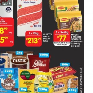 Sugar at Shoprite