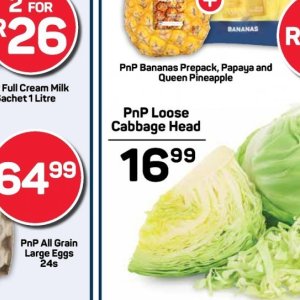 Cabbage at Pick n Pay Hyper