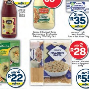 Dressing at Pick n Pay Hyper