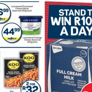 Cottage cheese at Pick n Pay Hyper