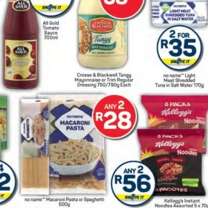 Dressing at Pick n Pay Hyper