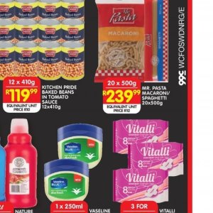 Pasta at Shoprite