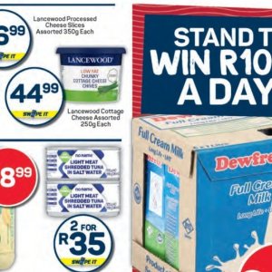 Cottage cheese at Pick n Pay Hyper