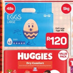 Eggs at Pick n Pay Hyper