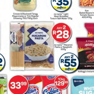 Pasta at Pick n Pay Hyper