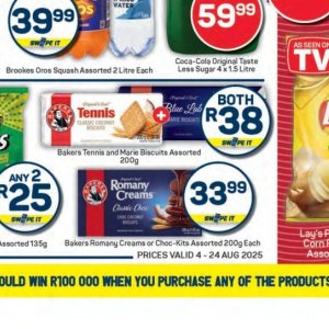 Biscuits at Pick n Pay Hyper