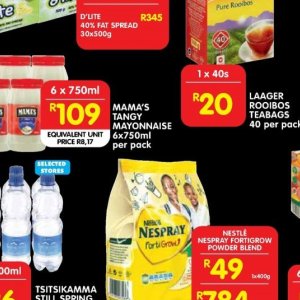 Mayonnaise at Shoprite