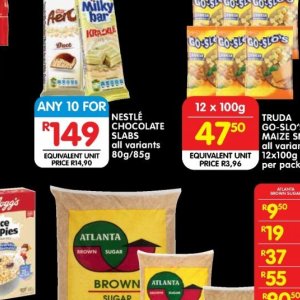 Chocolate at Shoprite