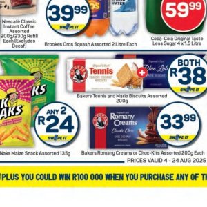 Biscuits at Pick n Pay Hyper