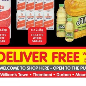 Sugar at Shoprite