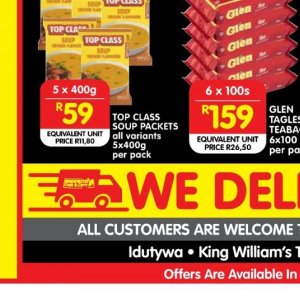 Soup at Shoprite