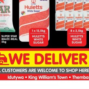 Sugar at Shoprite