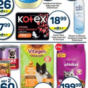 Shower at Pick n Pay Hyper