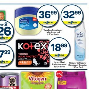 Shower at Pick n Pay Hyper