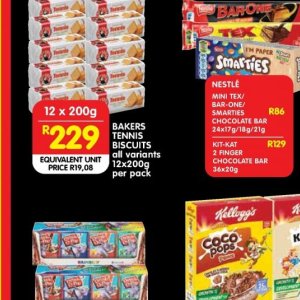 Biscuits at Shoprite
