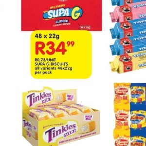 Biscuits at Shoprite