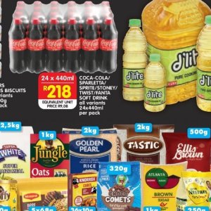 Fizzy drink at Shoprite