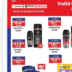 Axe at Africa Cash and Carry