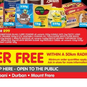 Sugar at Shoprite