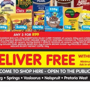 Rice at Shoprite